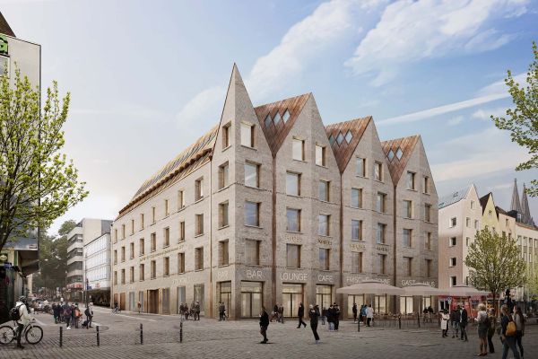 HEUMARKT 55 KÖLN NEUBAU EINES BÜRO- UND GESCHÄFTSGEBÄUDES